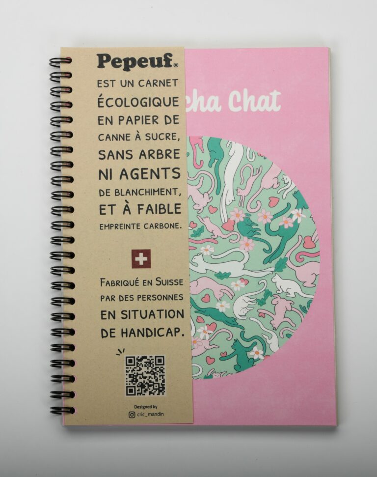 Carnet Pepeuf illustré par @myriam_myrbou