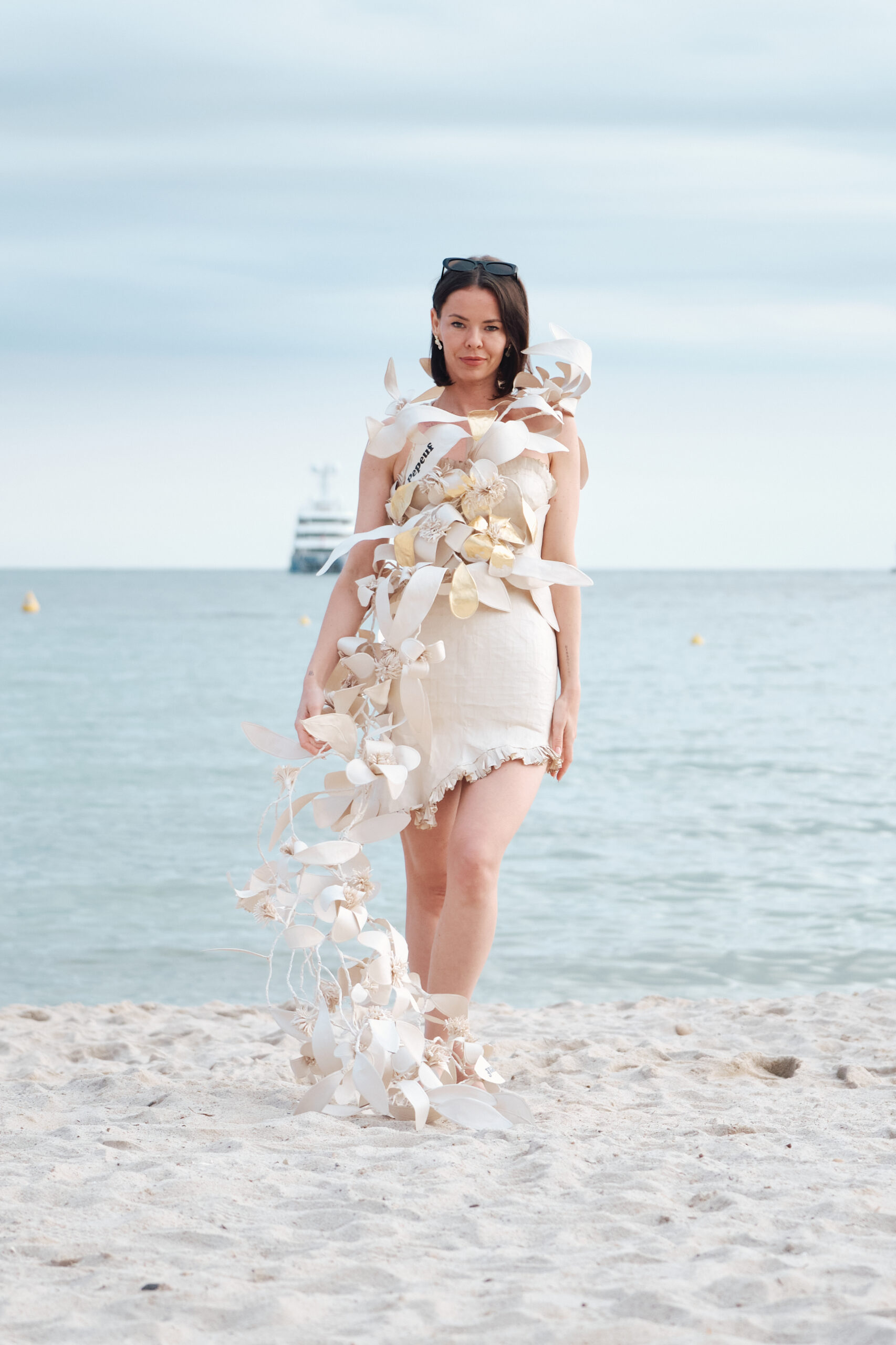 Robe Pepeuf plage de Cannes