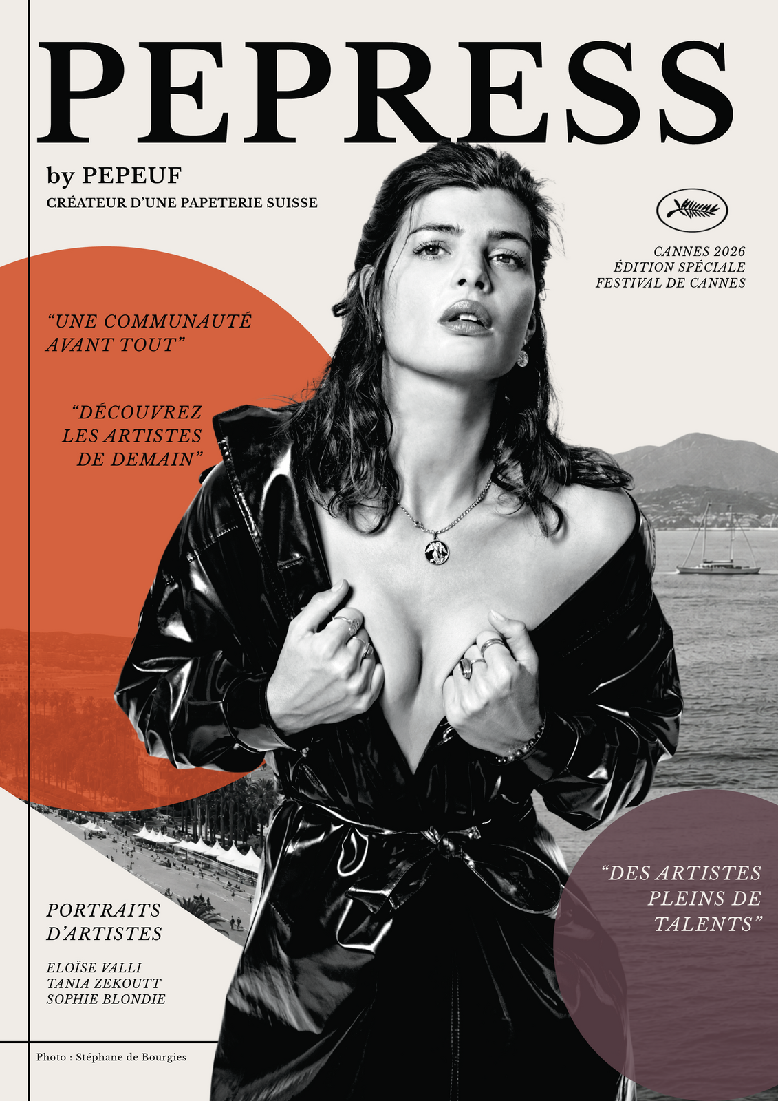 Couverture du magazine Pepress, édition Festival de Cannes 2026